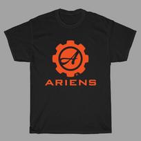 Ariens Gear Logo Black T-shirt L red