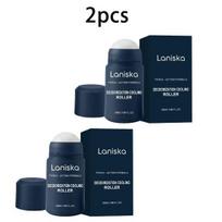 LANISKA vyriškas rutulinis dezodorantas esencija be aliuminio druskų, švelnus ir draugiškas odai, lengvai tepamas, vėsinanti ir sausinanti kūno priežiūros priemonė 50ml