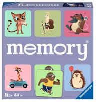 Ravensburger atminties žaidimas „Wild World of Animals memory®“, nuo 4 m.