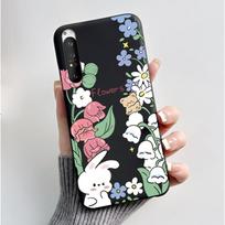 Case For Sony Xperia 5 V IV 5 II III 5V 5IV 5II 5III Back Cover Luxury Cute Cat Love Rabbit Funny Black Silicone Soft Phone Case Xperia 5 V gray