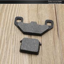 2Pcs Heat Resistant Electric Scooter Brake Pads Noiseless Braking Pads Replacement for E-Bikes Motorcycles Outdoor Riding A9 gray
