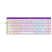 Ajazz Klawiatura mechaniczna przewodowa Ajazz NK68 Red Switch biała NK68-R-S-W
