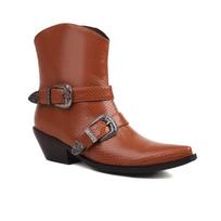 Motorcycle Western Cowboy Boots Women Snake Pu Leather Short Cossacks High Heels Pointed Cowgirl Booties Buckle Womens Shoes 46 9 brown