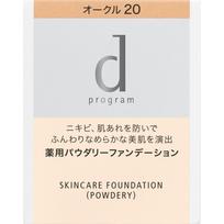Shiseido International d Program d program medicated skincare foundation (Powdery) Ochre 20 10.5g (Quasi-drug) Foundation (Powder) Apply a small amoun