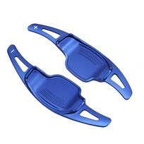 Automobilis vairas DSG Shift Mentelės prailginimo pavarų perjungikliai Lipdukai Opel Vauxhall Insignia 2011-2013 2014 2015 2016 2017 m. mėlyna