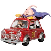 Dragon Ball Z Fat Buu and Mr. Satan PVC Statue - Poseable Action Figure Car-Driving Collectible Model Decorative Toy Present