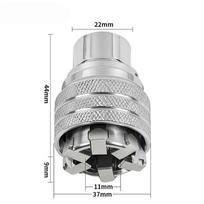 Reguliuojamas galvučių raktų rinkinys daugiafunkcis 3/8  pavara 10-19 mm reguliuojama šešiakampė universali galvutė Type 1 gray