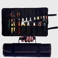 Jingyong Multi-functional Roll-up Tool Kit black