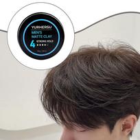 Men Hair Matte Clay Easy to Use Practical Premium Portable Styling gray