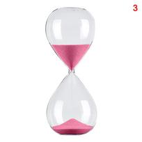 5 Minutes Hourglass Timer Time Management Tool Creative Personality Glass Hourglass Ornaments Improve Productivity Achieve 5min rožinė