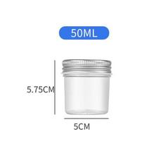 High-Temperature Resistant Mason Jar for Jam, Caviar, Jelly, Pickles, Bird's Nest, and Stews Transparent Glass Jar with Lid white