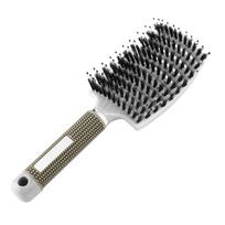 Vent Brush for Hair Drying Styling Detangling Hair Brush Wave Row Brush for Short Thick Tangles Curly & Straight Hair black
