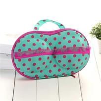 EVA Bra Storage Box Anti-Deformation Underwear Bag New Travel Organizer Box  For Women C pink
