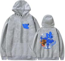 Unisex Džeimso Marriotto Neasakyk Šuniui Iliustruoti Pavasario Rudens Gobtuvai Madingi Drabužiai Laisvalaikio Viršutiniai Drabužiai Palaidinės 2XL gray
