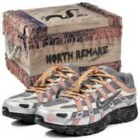 Nike P 6000 Abrasion Resistant Slip Resistant Abrasion Resistant Slip Resistant Low top Running Shoes Unisex Pink Gray CD6404-105(Team96-S-BOX) 44 black