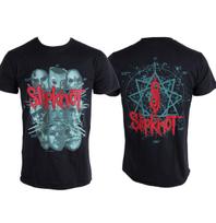 Slipknot Tour 2024 Bound Art Pattern Metal Band TShirt Casual Trendy Style Cotton TShirt Suitable For Both Unisex And Unisex XL gray