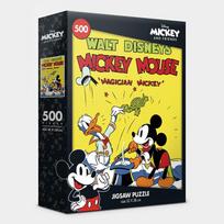 Mickey Mouse Magic Show Jigsaw Puzzle Disney Animation 500 Piece yellow