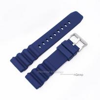 20mm 22mm silikoninė laikrodžio apyrankė Rolex SUBMARINER, sportinė apyrankė Casio, Citizen, vandeniui atspari nardymo apyrankė Seiko 20mm blue