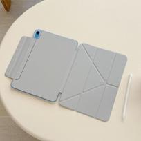Magnetic Folio Case IPad 11th Gen 2026 With Stand Shockproof Anti-Bend Design Air 11 Mini 7 2024 iPad mini 7/6 8.3 gray