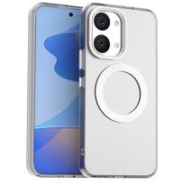 Magnetic Wireless Charging Case For Xiaomi Poco X8 Pro Max 5G Cover Candy Colors Transparent Shell Fundas Coque Poco X8 Pro Max balta