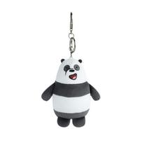Mes pliušiniai raktų pakabukai Lapiukas, Ledinis lokys ir Panda! Panda white