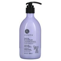 Luseta Beauty, Biotin B-Complex Strengthening Shampoo, for Fine, Dry Hair, 16.9 fl oz (500 ml) gray
