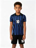 Naujas 26/27 Unisex Tuščias Futbolo 2 dalių Rinkinys, Vaikams Suaugusiems Tėvų ir Vaikų Rinkinys, Individualus Nr.10 Mokyklai Lauko Komandinėms Sporto Šakoms 150 ruda