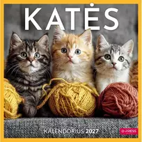 Kalendorius 2027 KATĖS 33X33