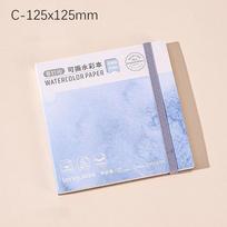 Thick Paper Paint Book Inspiration Record Sketchbook High-quality Notebook C-125x125mm