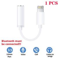 Xiaomi For Lighting Headphone Adapter for IPhone 11 12 13 14 Pro Max 12Mini SE 2020 XS XR X 8 7  To 3.5 Mm Jack Audio Cable