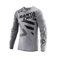 Rcn Mx Enduro Motorcycle Mountain Bike Jersey Team Speed Surrender MTB Off-road DH Bicycle Motorcycle Breathable Shirt 4XL gray