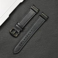 Odinis dirželis Samsung Galaxy Watch 6 Classic 47mm 43mm, be tarpų, apyrankė Correa for Galaxy Watch 7 6 5 4 5Pro 45MM Galaxy 6 5 44mm black
