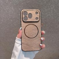 For Honor 600 Pro Case Magnetic Matte Texture PU Vegan Leather Silicone Cover For Honor 600 Shell Shockproof Non-Slip Bumper Honor 600 gray