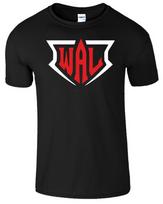 Pasaulio rankos lenkimo lyga Vyriški marškinėliai WAL UFC MMA Sporto salė Treniruotė Vaikams Viršutinė dalis T-shirt Unisex marškinėliai L red
