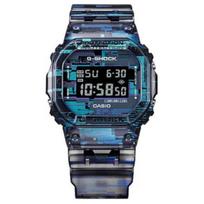 Casio G-Squad G-Shock Dimension Era Ice Tough Retro Classic Kvadratinis Sportinis Vandeniui Atsparus Laikrodis Kvarcinis Mechanizmas Dervos Dirželis Unisex Laikrodžiai DW-5600NN-1PR Camouflage Ice Resilience black