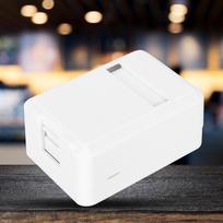 4pcs RJ45 8P8C Single Port Networks Wiring Surface Mounted Desktop Information Box