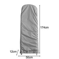 Outdoor folding ladder cover waterproof dust and moisture resistant with adjustable bottom drawstring for secure fit gray