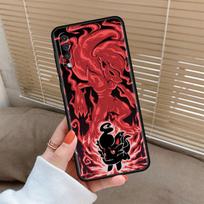 Silikoninis dėklas, skirtas Samsung Galaxy A50 A70 A12 A30 A02s A03 A10 A22 A23 A40 telefonui Funda juodas minkštu dangteliu Pokemon Eevee Elf for Samsung A23