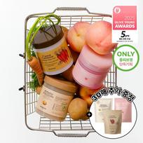 Skinfood Pad Recipe Set 3 Types  Carrot Potato Peach   Peach Skin Care  70 Pads+ beige