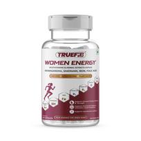 TRUEFIB Women Energy+ Multivitamin for Women | Ashwagandha, Shatavari, Iron, Vitamin C, Vitamin B12, Vitamin D3 & Zinc | Daily Women's Wellness, En