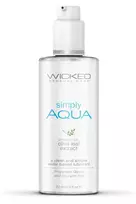 Wicked Simply Aqua Lubricant 70ml - Water-Based, Vegan Formula