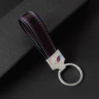 Aukščiausios kokybės odinis raktų pakabukas Automobilio emblemos raktų pakabukas BMW M3 M5 E46 E90 E60 F30 F10 E39 E36 F20 G30 G20 E87 E92 E91 E30 F11 nlcr46 black