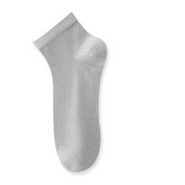 Summer Ultra-thin Mesh Short Socks For Women Candy Color Japanese Style Ankle Socks Breathable Elastic Silk Short Tube Sock One Size white
