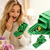 3D Printed Nesting Doll Storage Box with Surprise Finger Design, Novelty Desk Gift Box One Size