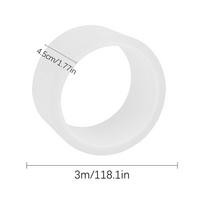 Sunroof Seal Cuttable Car Sunroof Cover Seal Rubber Trim Tailgate Adhesive Rubber Seal Strip For Cars Trucks Suvs Keeps Car white