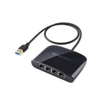 Cable Matters Perjungiamasis šakotuvas LAN šakotuvas USB 4 prievadas Laidinis LAN adapteris Gigabitinis Suderinamas su Nintendo Switch 3.1
