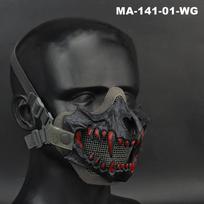 MA-141 Military Tactical Airsoft dažasvydžio kaukė Tusk metalinė plieno tinklinė kaukė CS Wargame lauko medžioklės apsauginės šaudymo kaukės