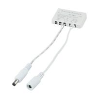 12V lietimui jautrus jungiklis LED išmanusis jungiklis Makiažo zona Viešbučio vonios kambarys Lietimui jautrus ABS medžiaga Palaiko 1-5 mm stiklą white