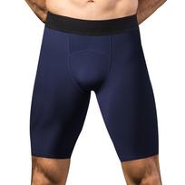 Men's PRO Quick-Dry Compression Mesh Running Shorts 1044 L tamsiai mėlyna spalva