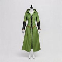 Žiedų valdovas Elfo Princesės Cosplay Kostiumas Tauriel Vaidmenų Žaidimas Helovino Suknelė Žalia Moteriška S-XL XS žalia